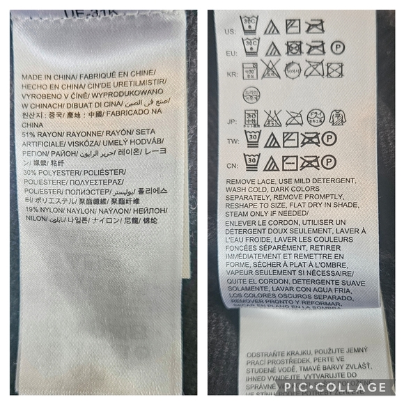 EUC Calvin Klein Jeans Dark Gray Turtleneck Tunic Sweater Size XL - Picture 7 of 8